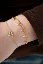 Armband Herz Strass